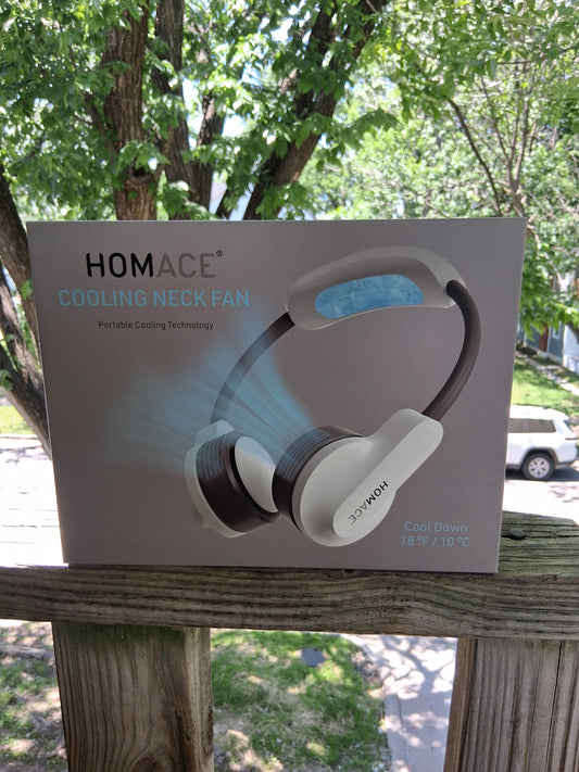 HOMACE Cooling Neck Fan Portable Cooling Technology