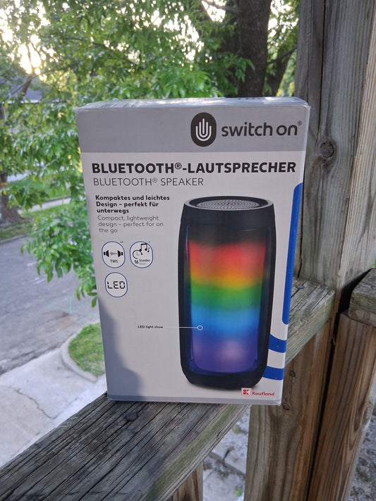 Switch On Bluetooth Speaker BS-630 Portable LED Light Show TWS